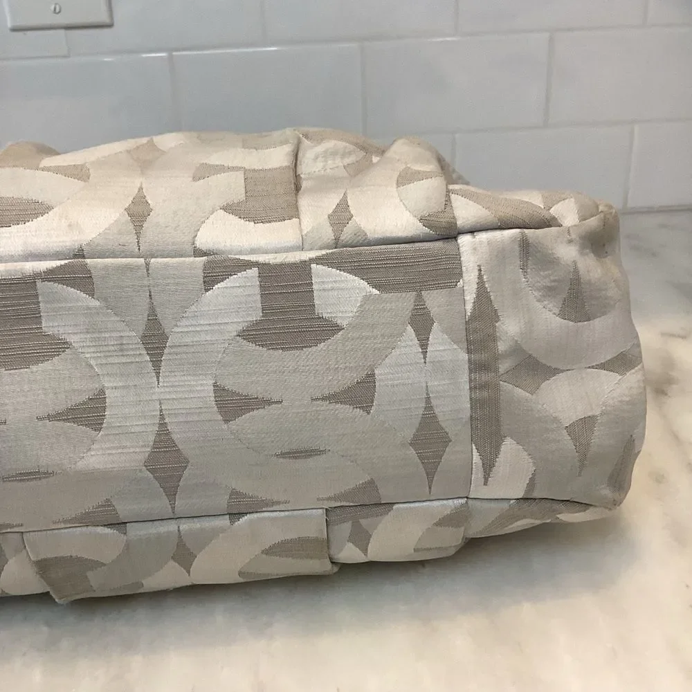 Coach Maggie Madison Shantung Chainlink Hobo Shoulder Bag - HTF